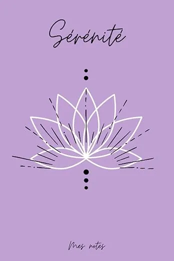 Sérénité : Carnet de notes Chakra Coronal