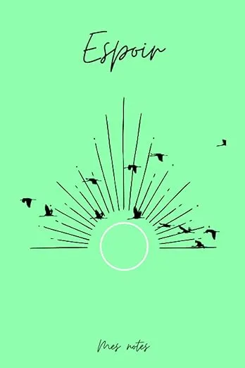 Espoir : Carnet de notes Chakra Coeur